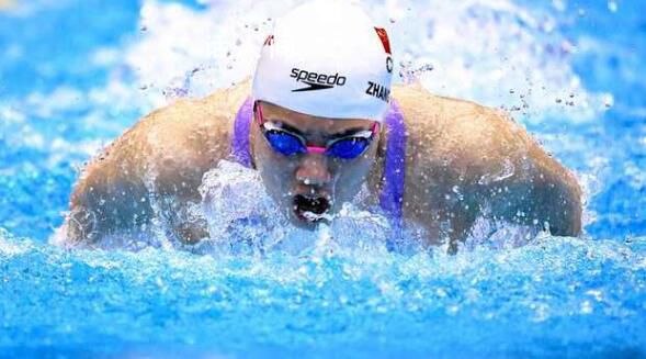 张雨霏夺金 刷新世界泳坛纪录