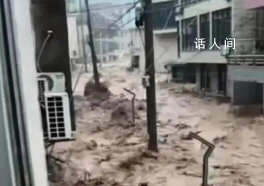 杭州暴雨引发洪水 致5死2失联