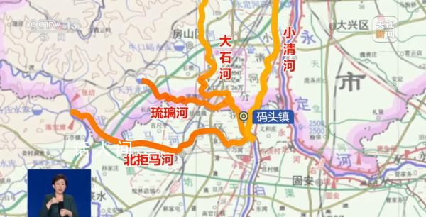 地图看懂涿州洪水为何严重 为什么涿州洪水这么严重