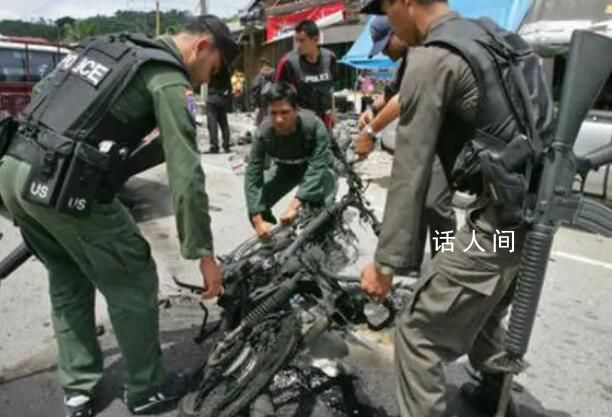 泰国北大年府炸弹爆炸致13伤 警方拆除炸弹时发生意外
