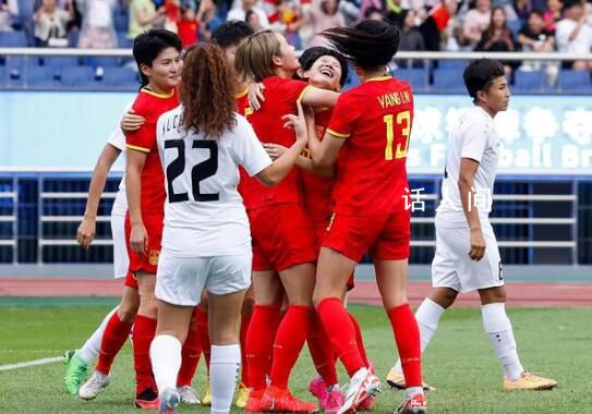 中国女足7-0大胜摘铜 将参加奥运预选赛
