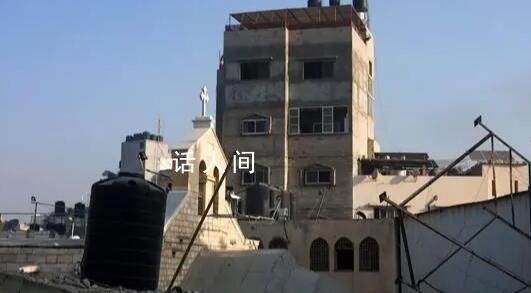 加沙一教堂遭以空袭18人丧生 东正教教堂也被以色列炸了