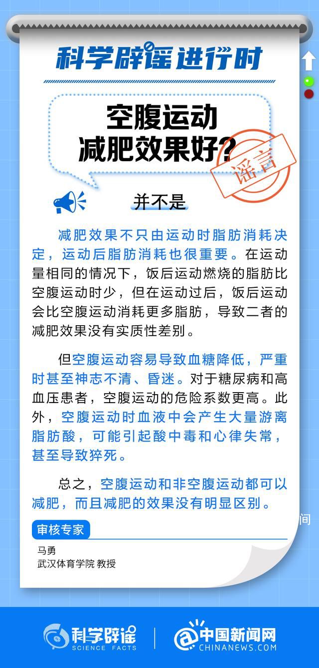 空腹运动减肥效果更好吗?空腹运动还是饭后运动有利于减肥