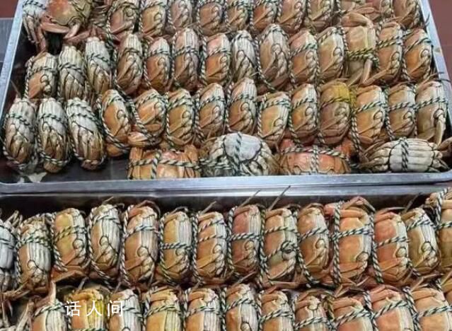 杭州一中学午餐上了1000只大闸蟹 学校这伙食太让人羡慕了