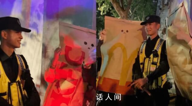 交警边指挥交通边说自己不是coser 让人哭笑不得