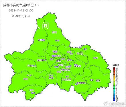 成都今日进入速冻模式 这波降温属实有些猝不及防