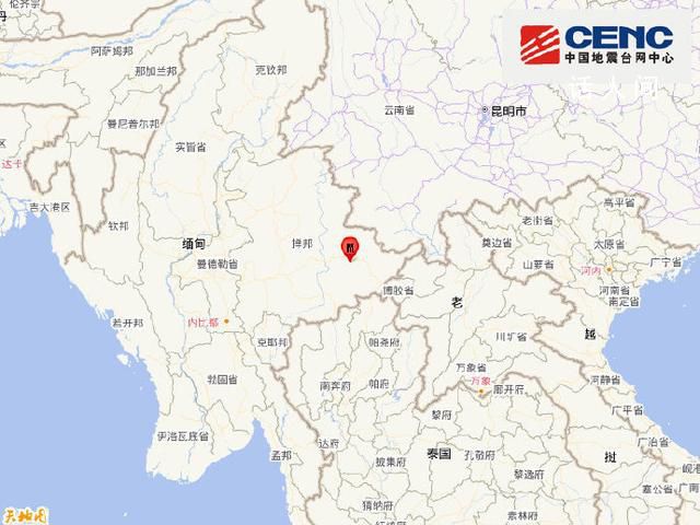 缅甸5.9级地震 云南多地震感强烈