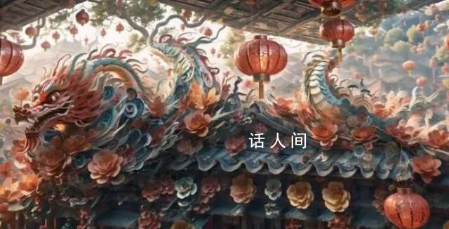 龙年用AI玩转整个春节 Ai绘画技术将中国传统元素与龙相结合