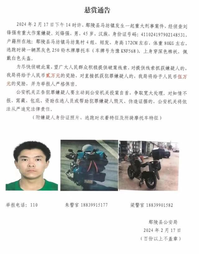 河南重大刑案 嫌犯持喷火枪伤6人