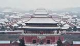 北京暴雪后故宫秒变紫禁城 感受故宫春雪氛围感