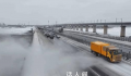 看山东吹雪车“硬核除雪” 气体温度可达800℃